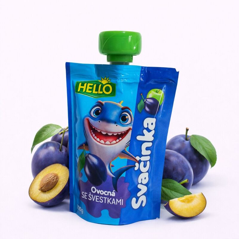 Hello Ovocná svačinka se švestkami 100g